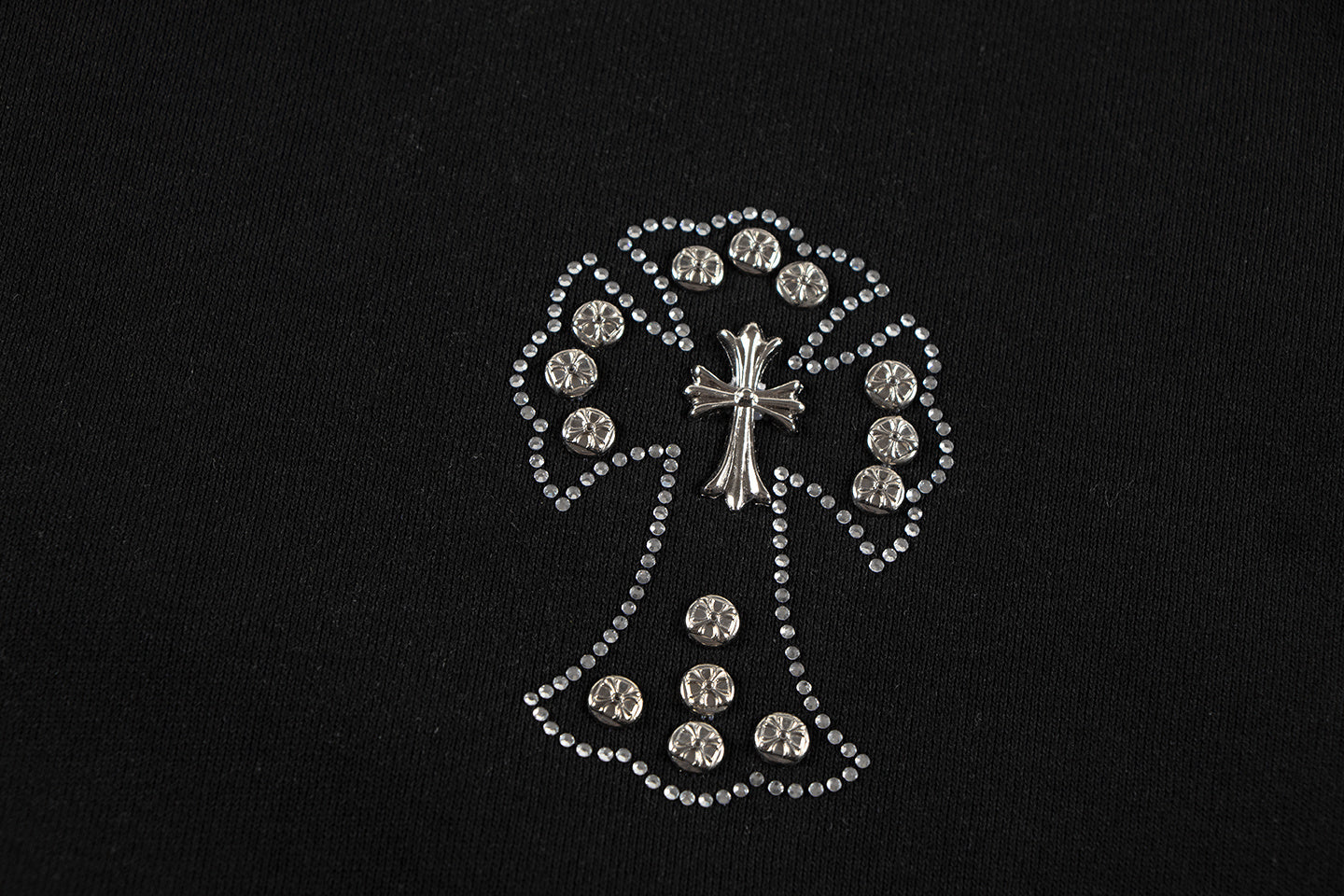 Chrome Hearts  Diamond-encrusted Blazer Sweatshirt