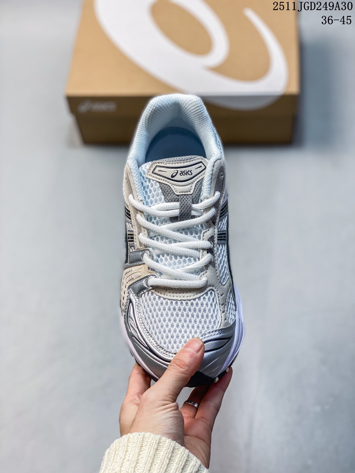 ASICS Gel-Kayano 14 White Fjord Grey