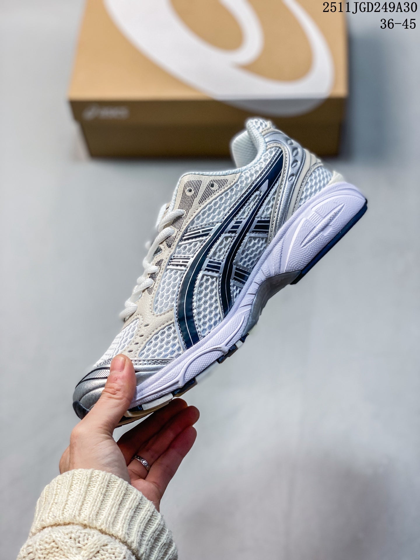 ASICS Gel-Kayano 14 White Fjord Grey