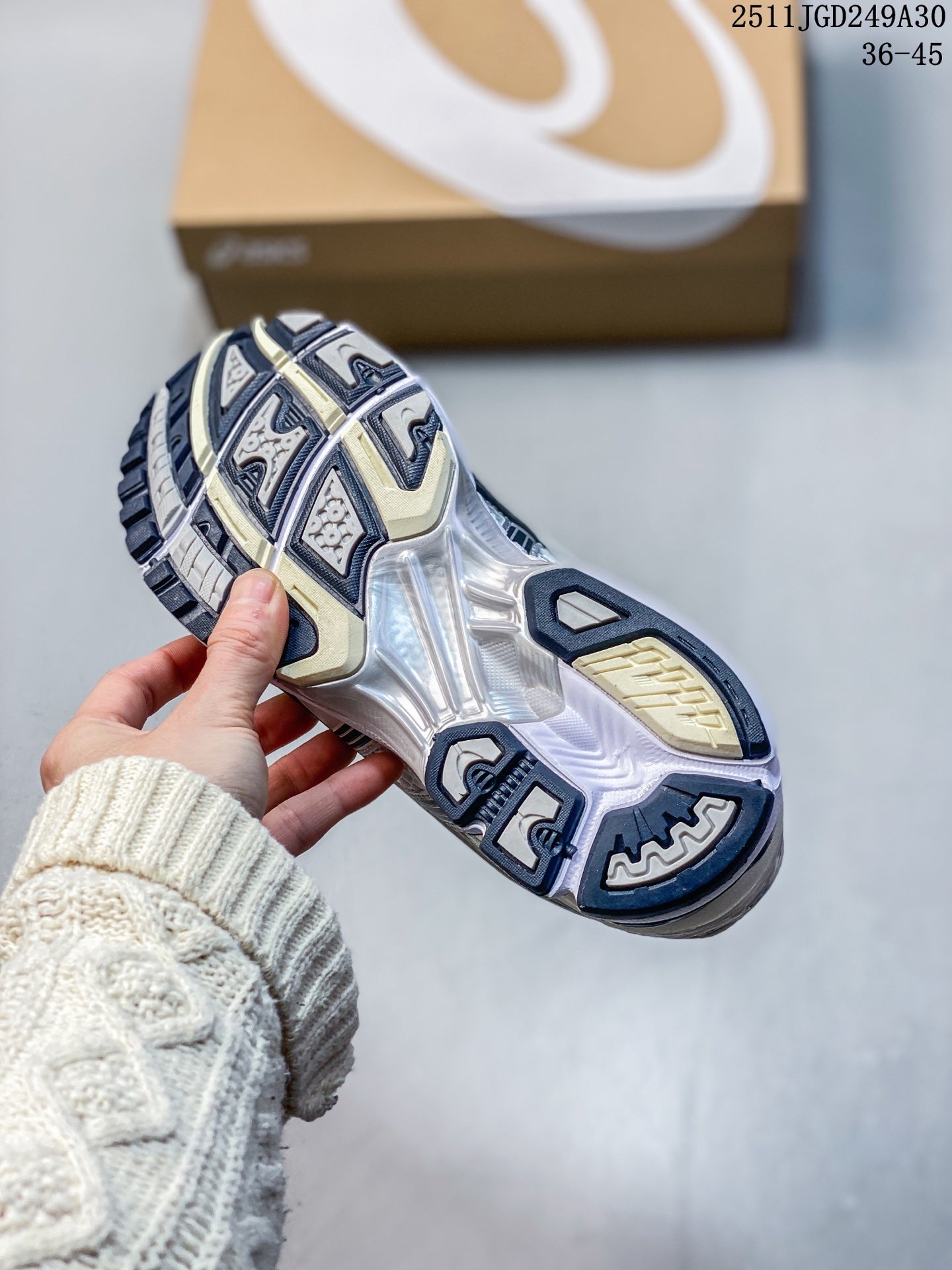 ASICS Gel-Kayano 14 White Fjord Grey