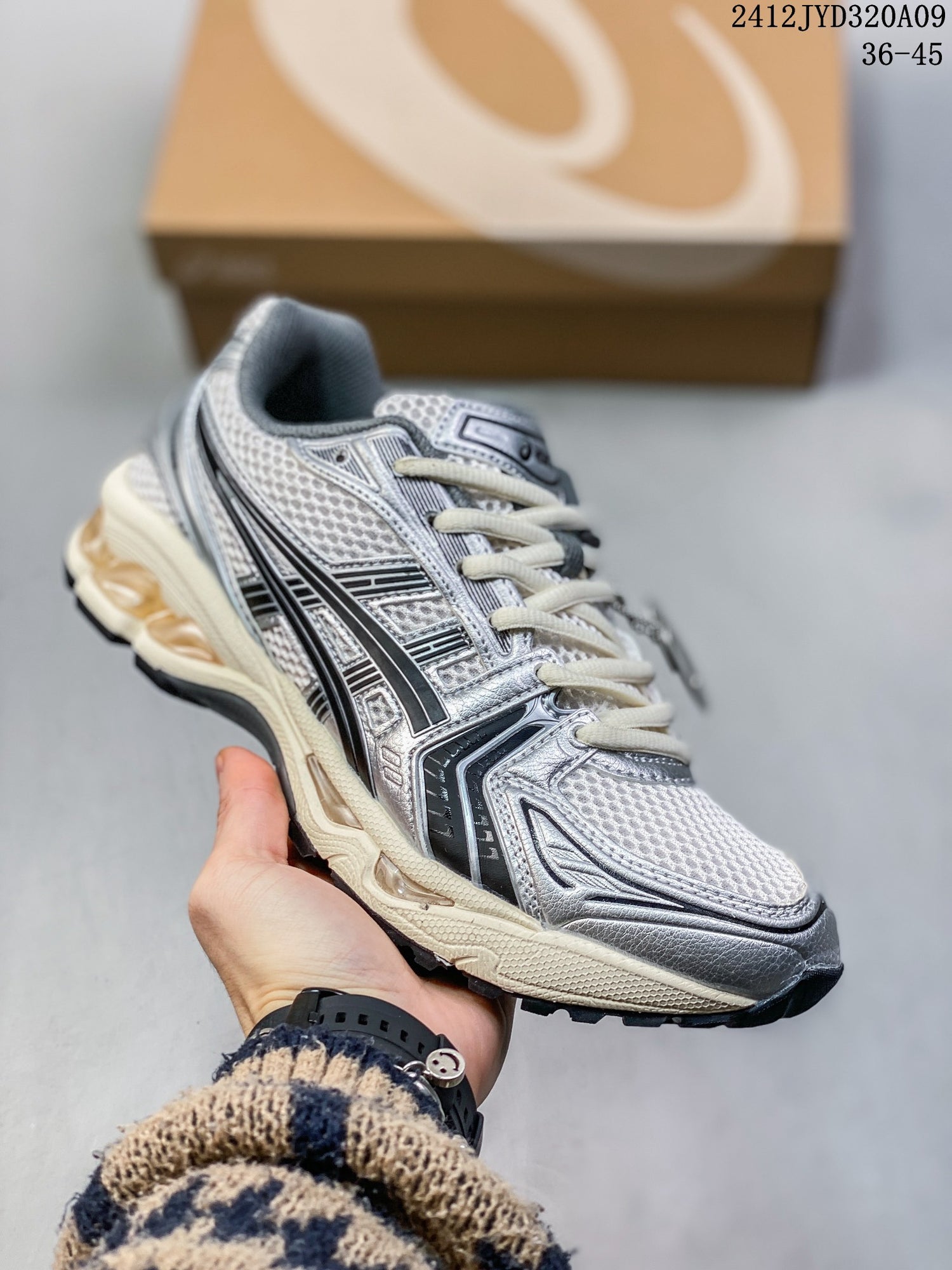 ASICS Gel-Kayano 14 White Fjord Grey