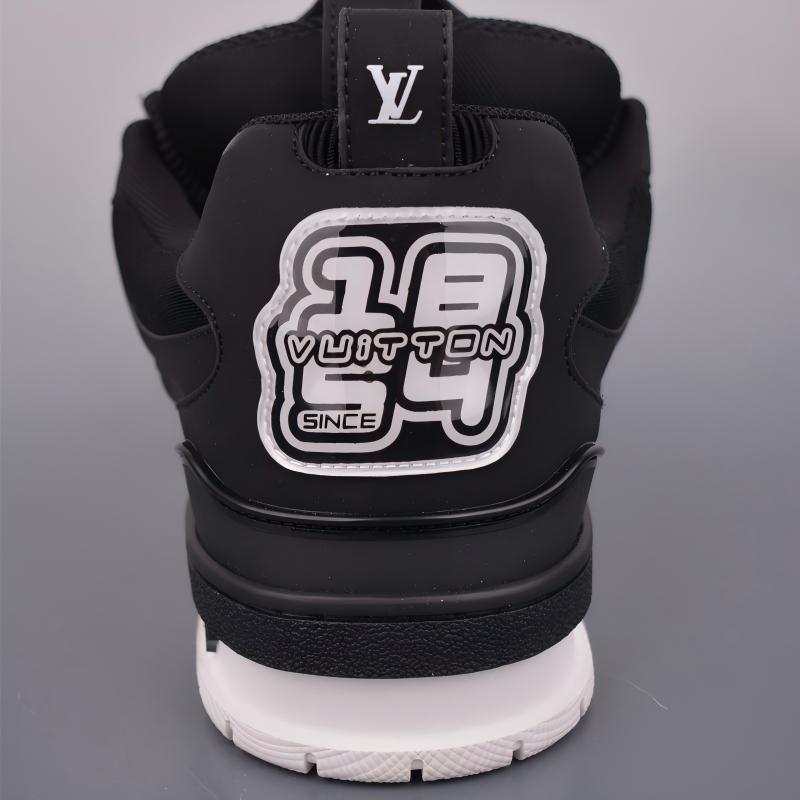 Louis Vuitton LV Skate Sneaker (Black Swarovski Crystals)