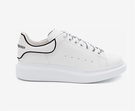 IAN Thick-soled white shoes