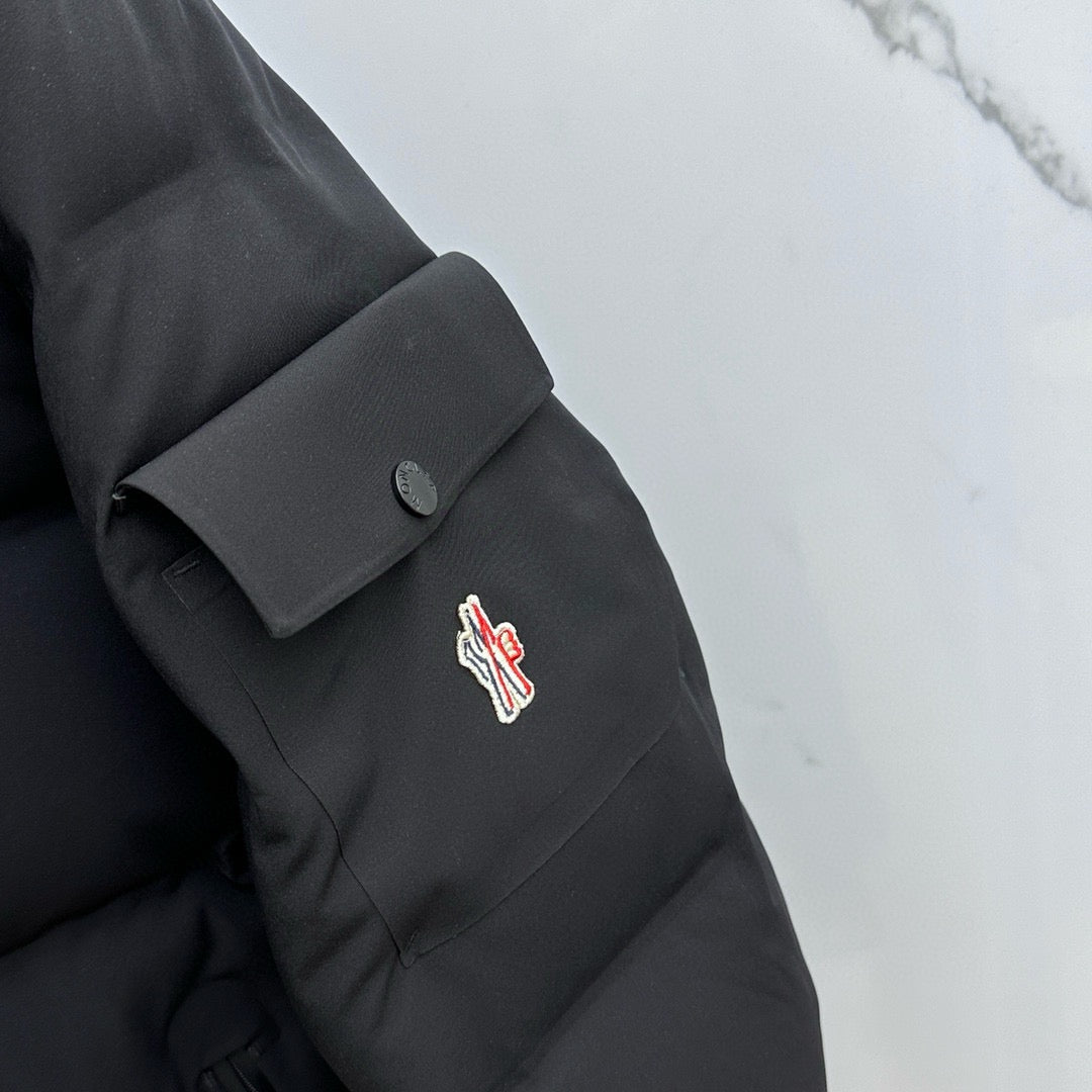 Moncler Grenoble laminated men's ski Down jacket