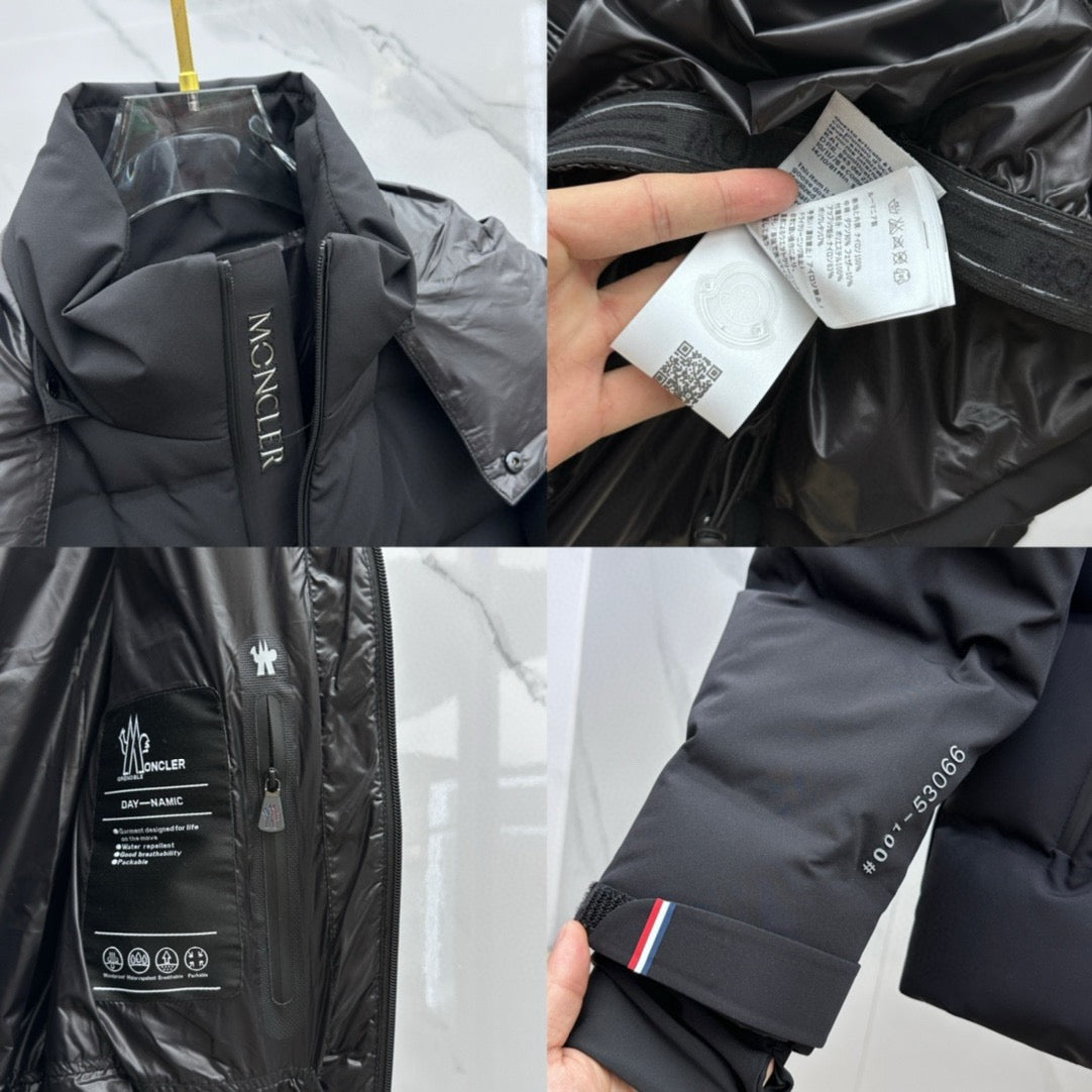Moncler Grenoble laminated men's ski Down jacket
