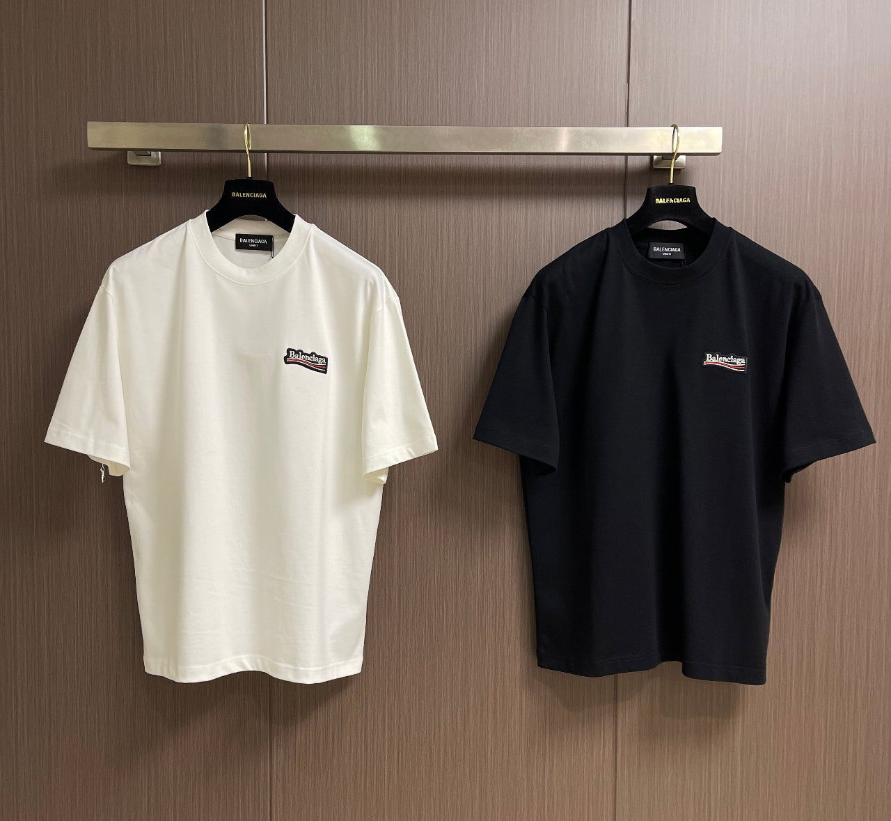 Balenciaga 2026 new embroidered short-sleeved T-shirt