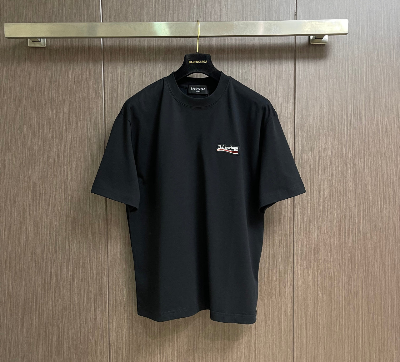Balenciaga 2026 new embroidered short-sleeved T-shirt