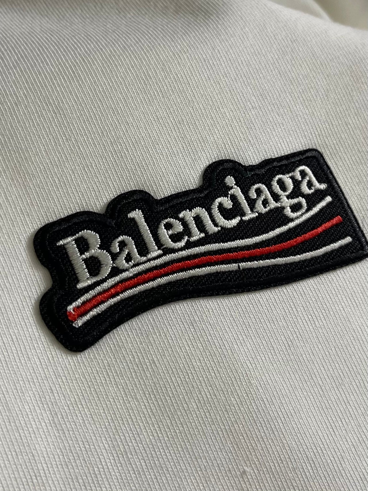 Balenciaga 2026 new embroidered short-sleeved T-shirt