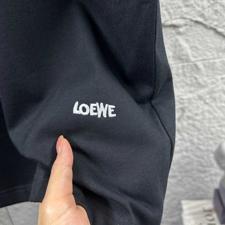 LOEWE 2026 New Style Lettered Short-Sleeved T-Shirt