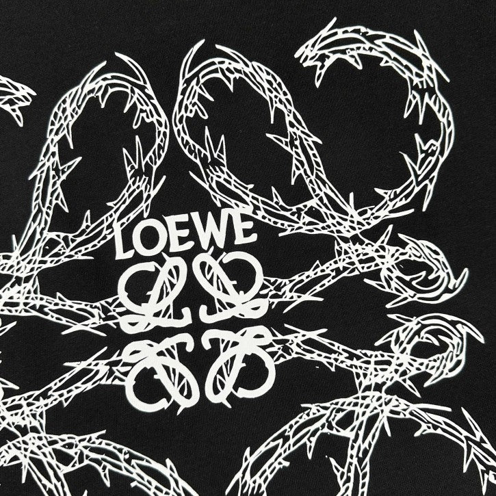 LOEWE 2026 New Style Lettered Short-Sleeved T-Shirt