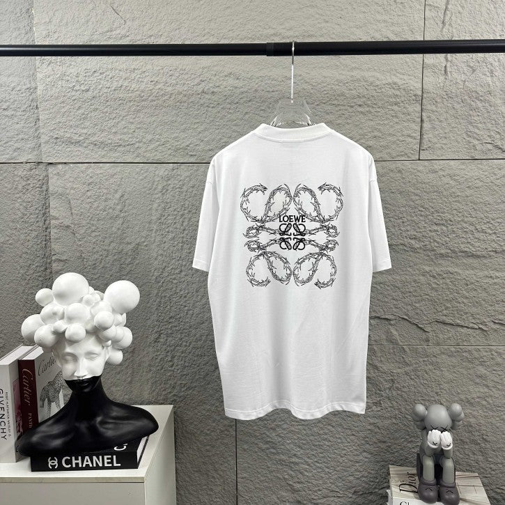LOEWE 2026 New Style Lettered Short-Sleeved T-Shirt