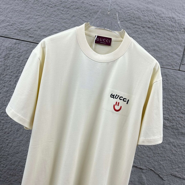 Gucci 2026 Double G Print Short-Sleeved T-Shirt