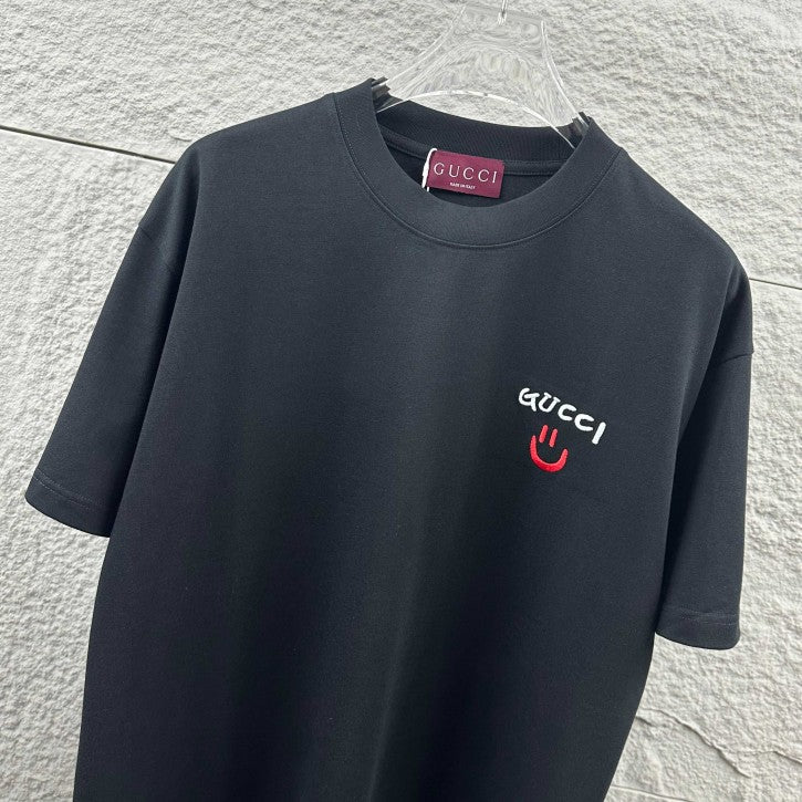 Gucci 2026 Double G Print Short-Sleeved T-Shirt