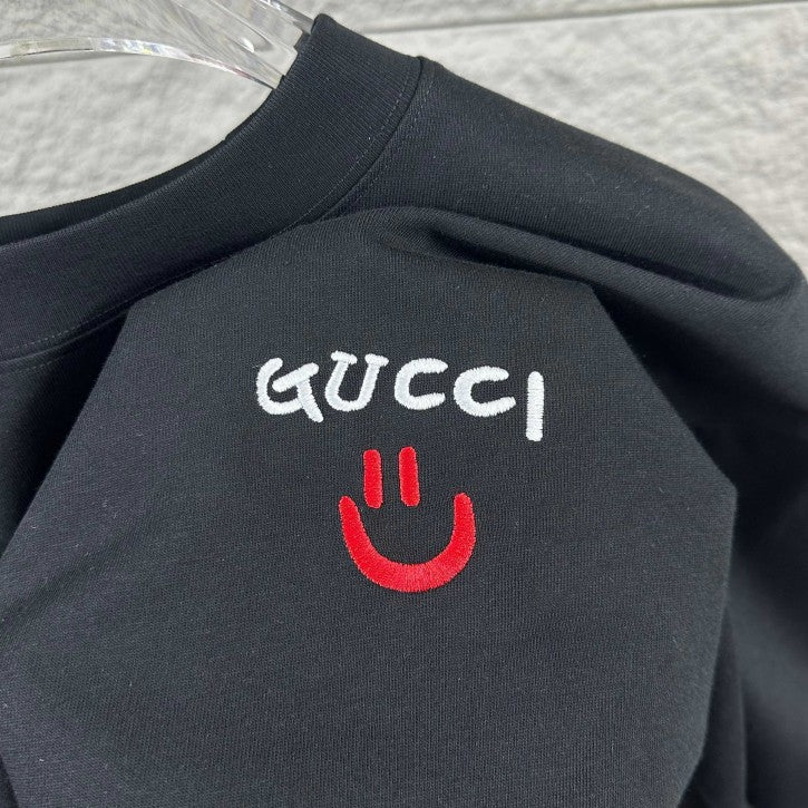 Gucci 2026 Double G Print Short-Sleeved T-Shirt