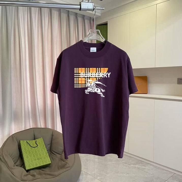 Burberry 2026 Letter Patterned T-shirt