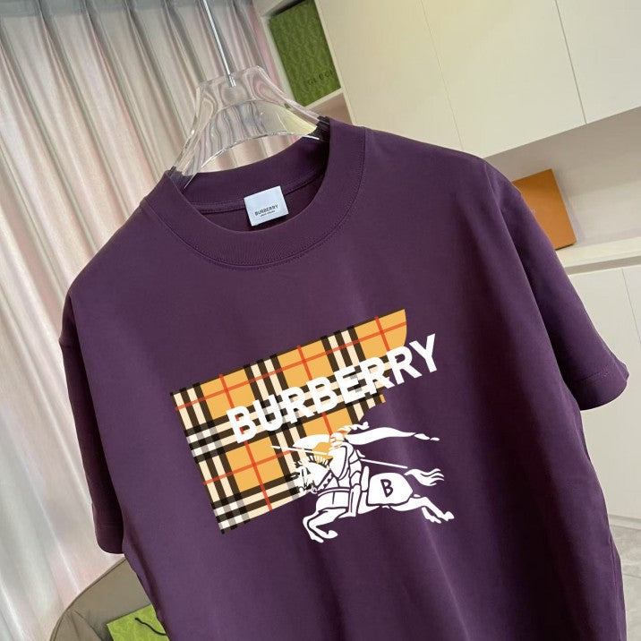 Burberry 2026 Letter Patterned T-shirt