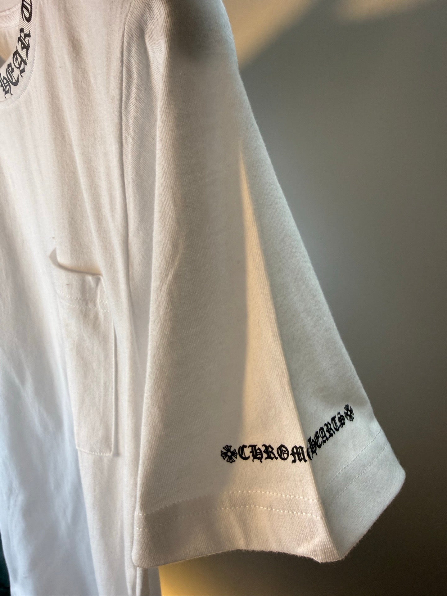 Chrome Hearts 2026 New Print Pocket Short-Sleeved T-Shirt