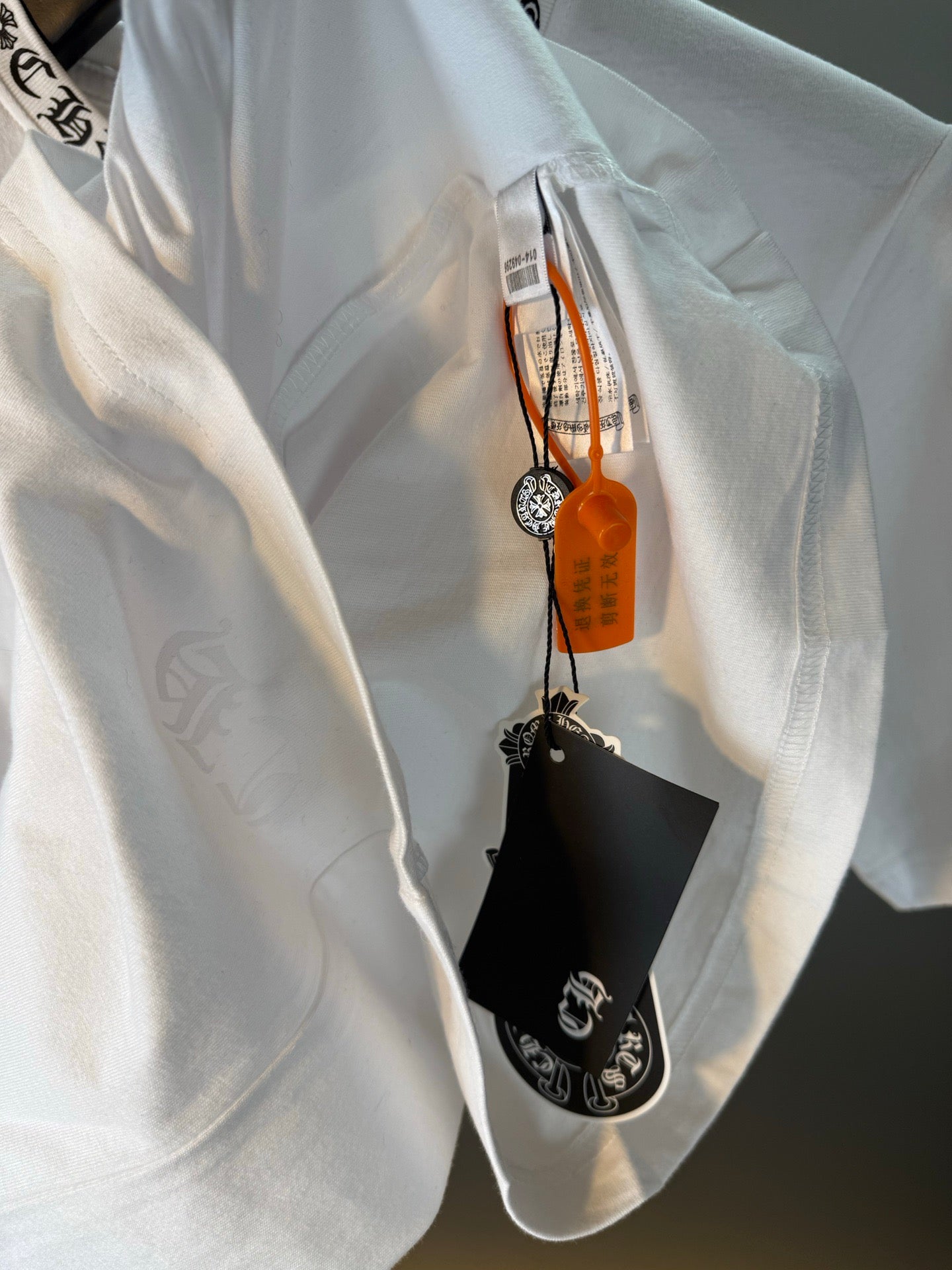 Chrome Hearts 2026 New Print Pocket Short-Sleeved T-Shirt