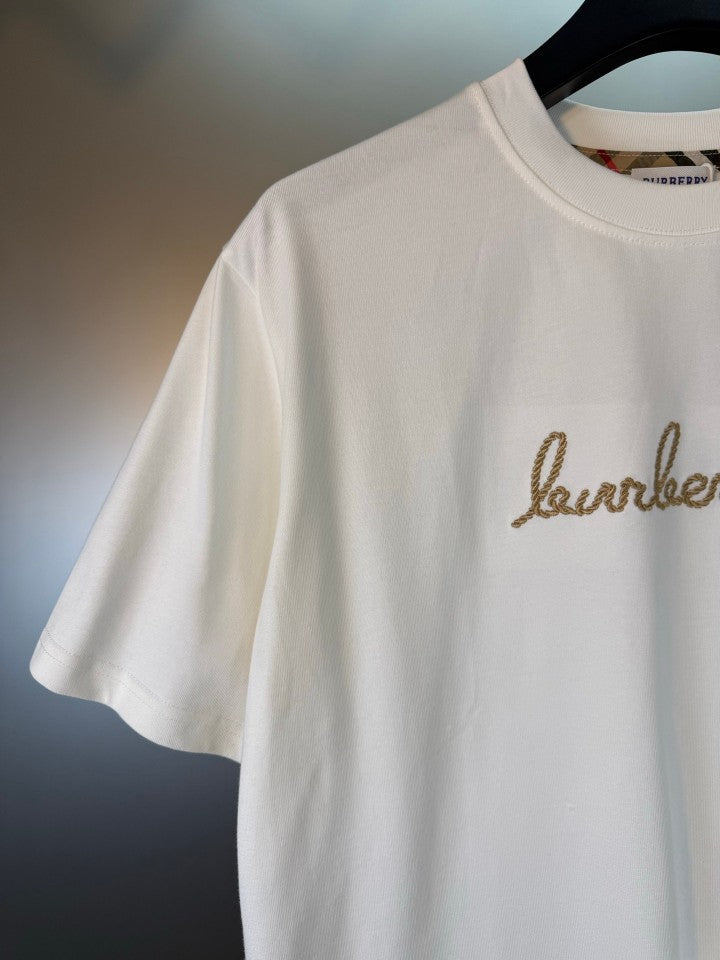 Burberry lettered T-shirt