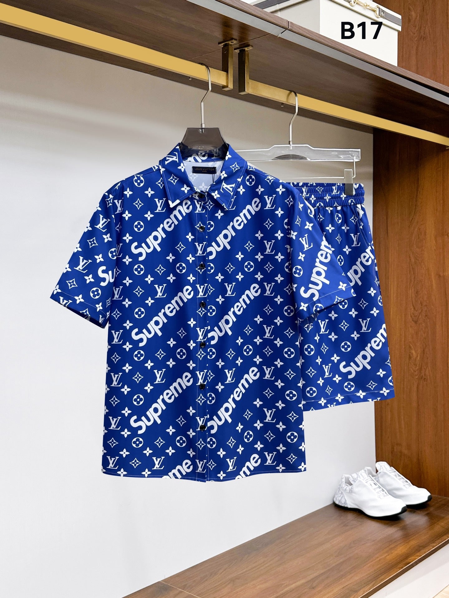 LV Summer Shirt Set T-shirt