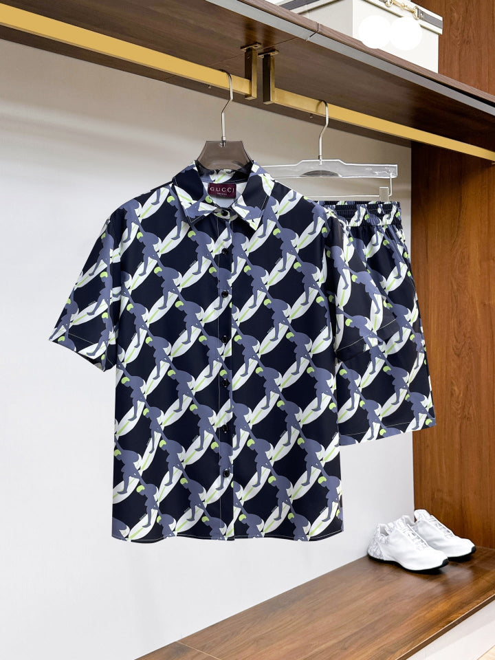 Gucci summer shirt set T-shirt