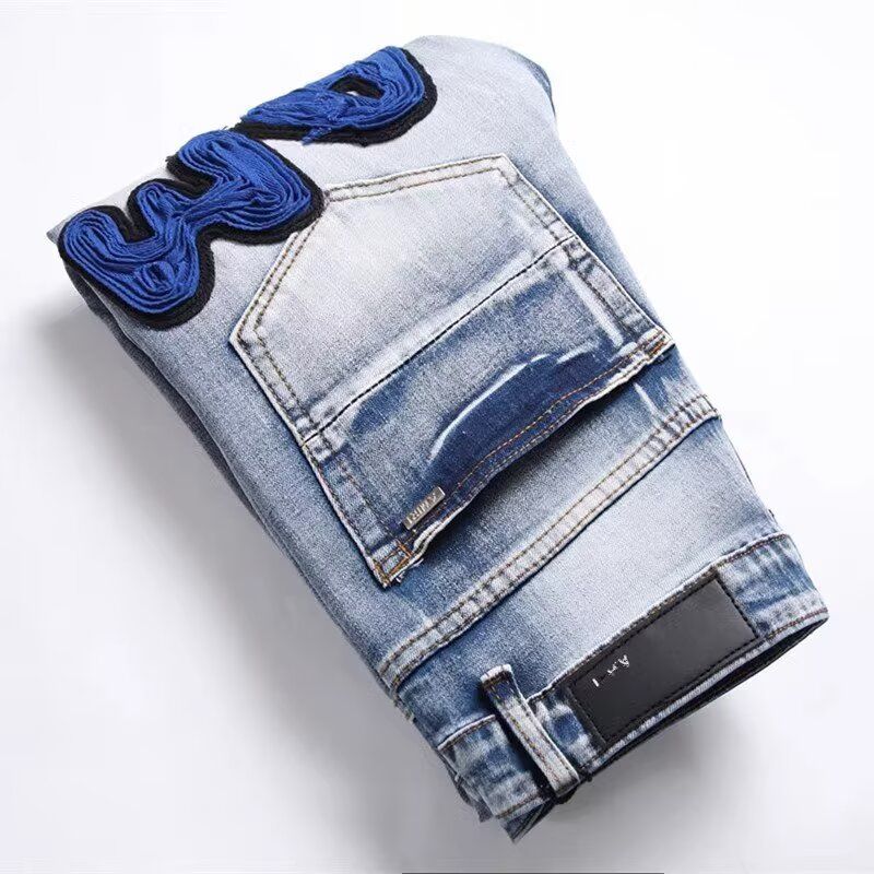 Fashion ripped jeans