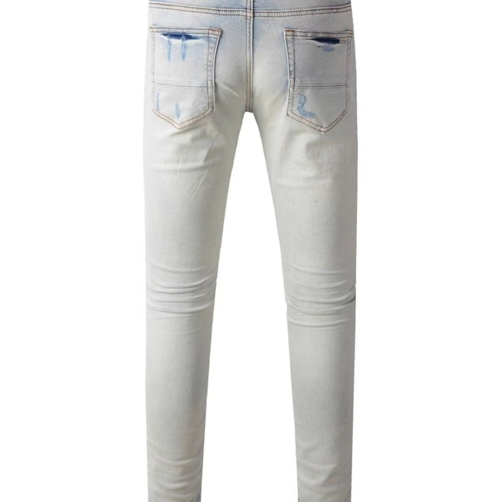 Balmain RI ripped jeans