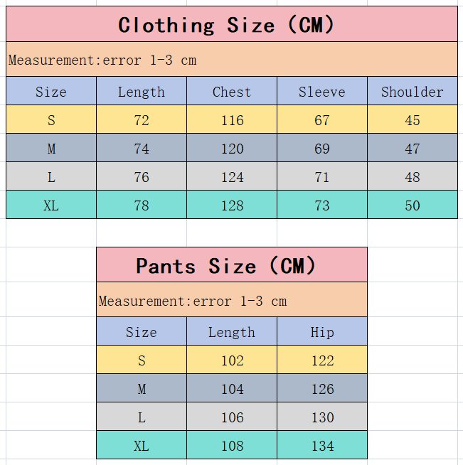 Corteiz Long Sleeve Suits S-XL