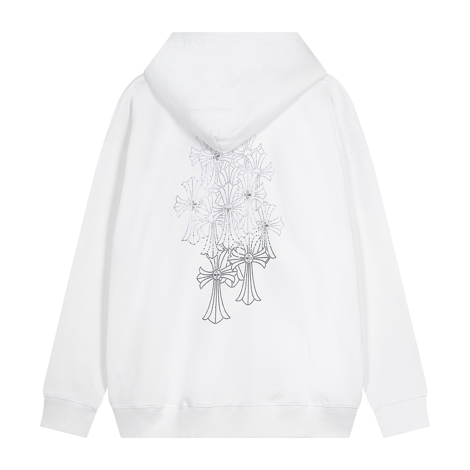 Chrome Hearts  Diamond-encrusted Blazer Sweatshirt
