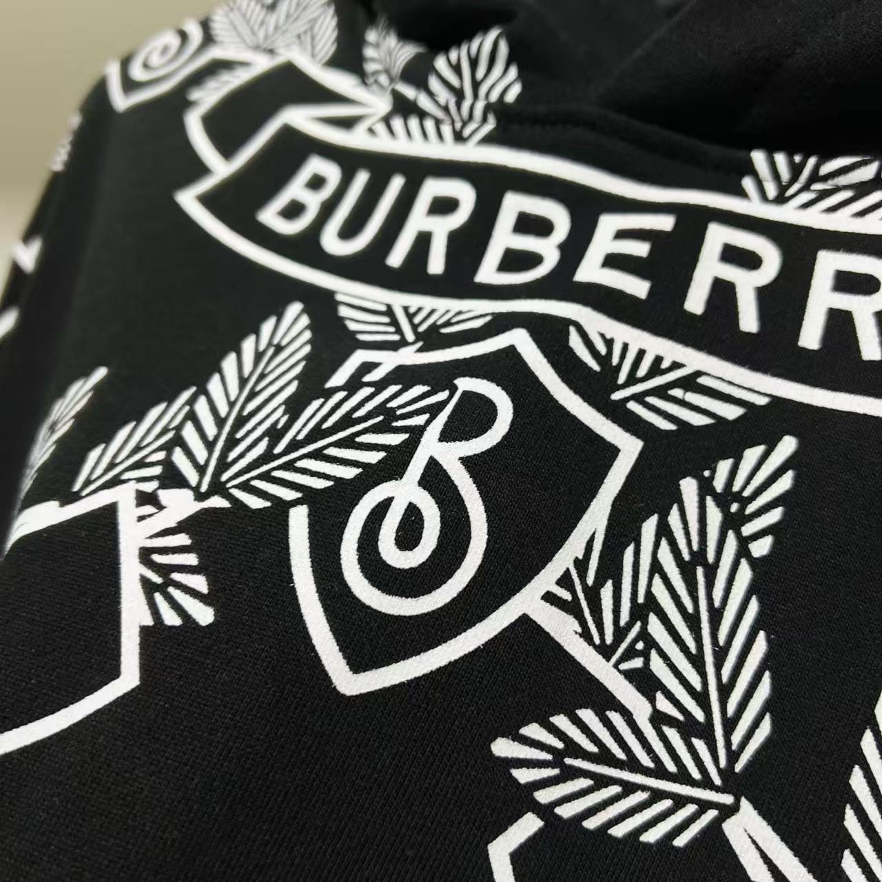 Burberry printed hoodie