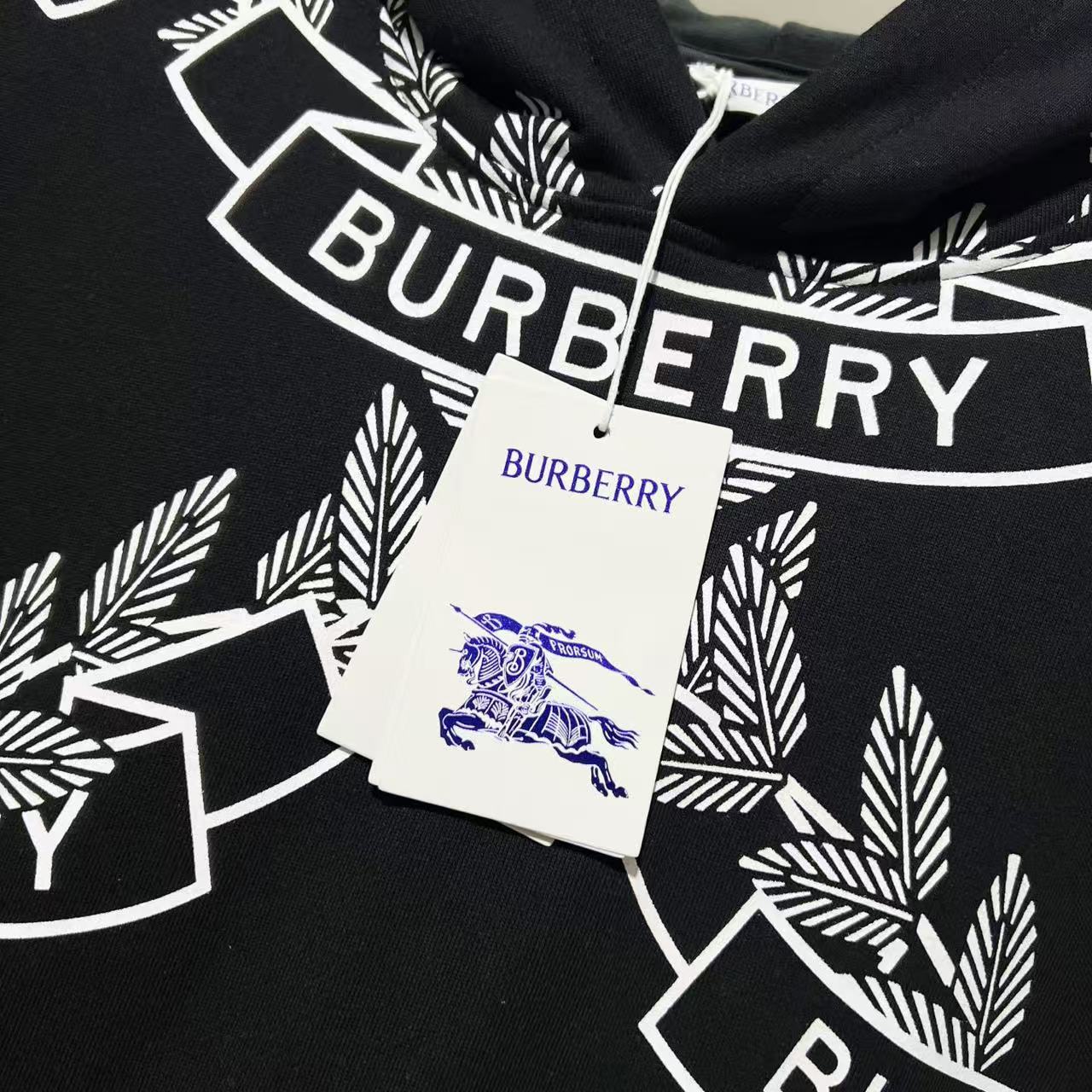 Burberry printed hoodie