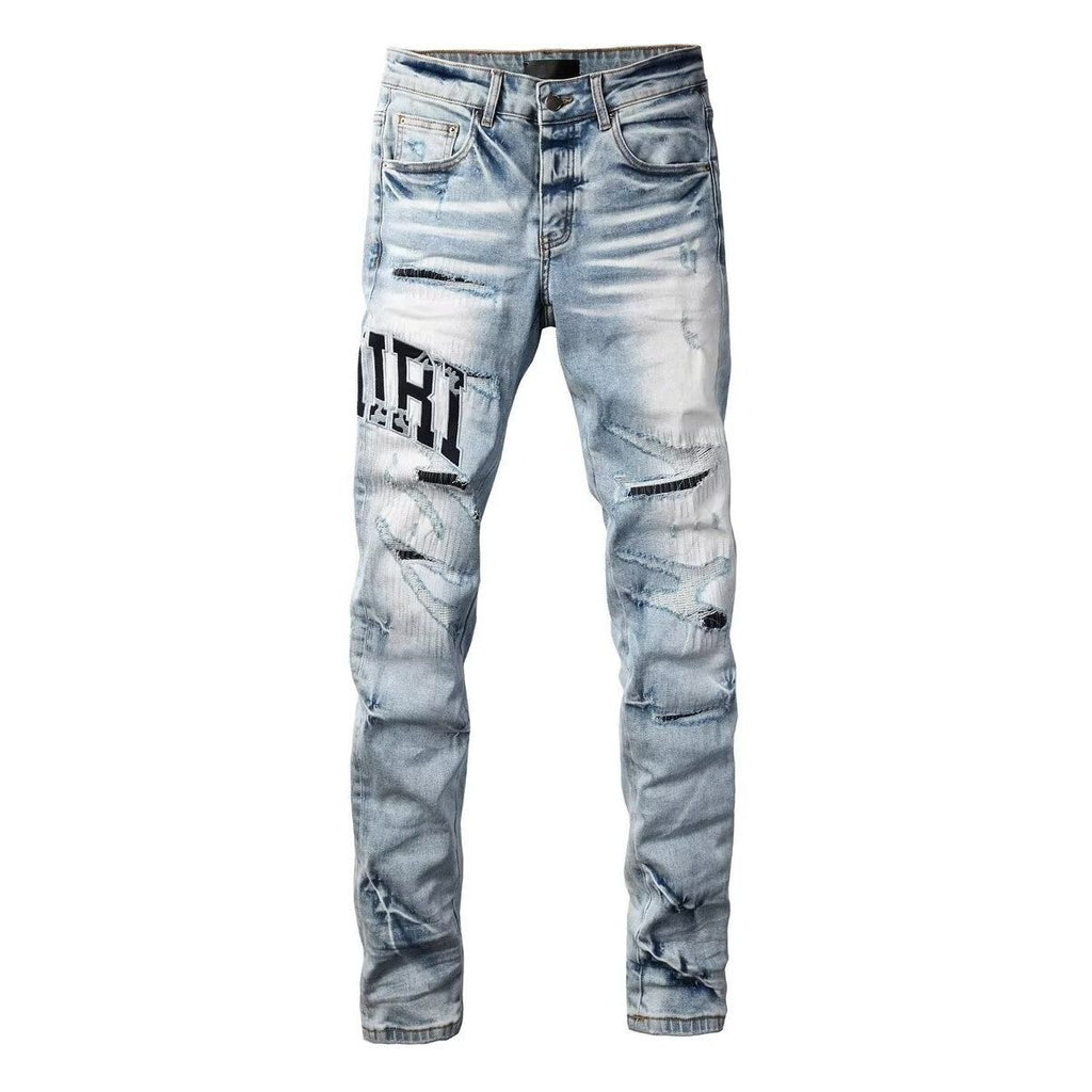 Fashion ripped jeans
