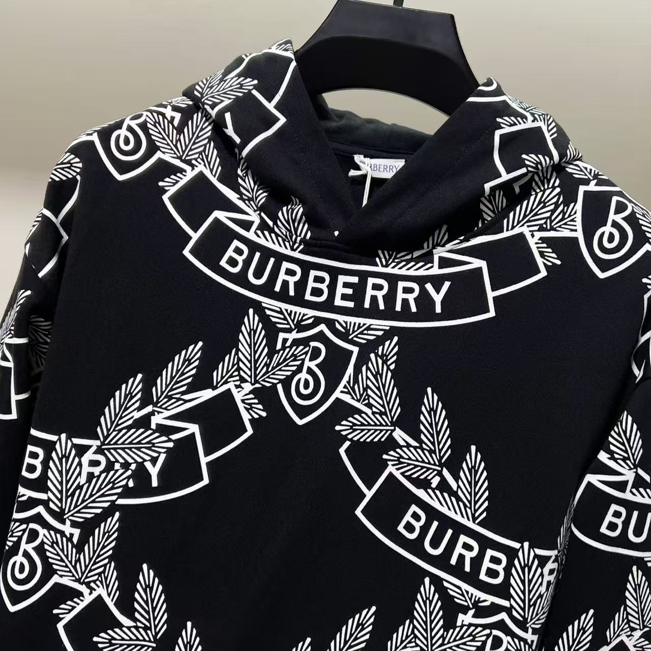 Burberry printed hoodie