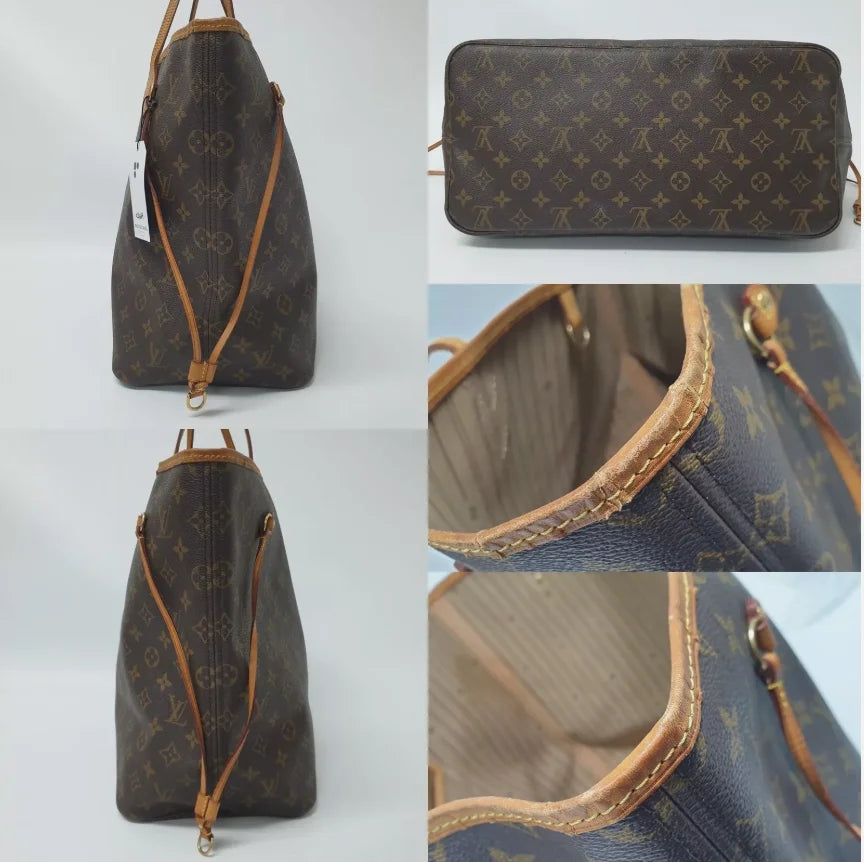 Authentic Louis Vuitton Neverfull GM Monogram