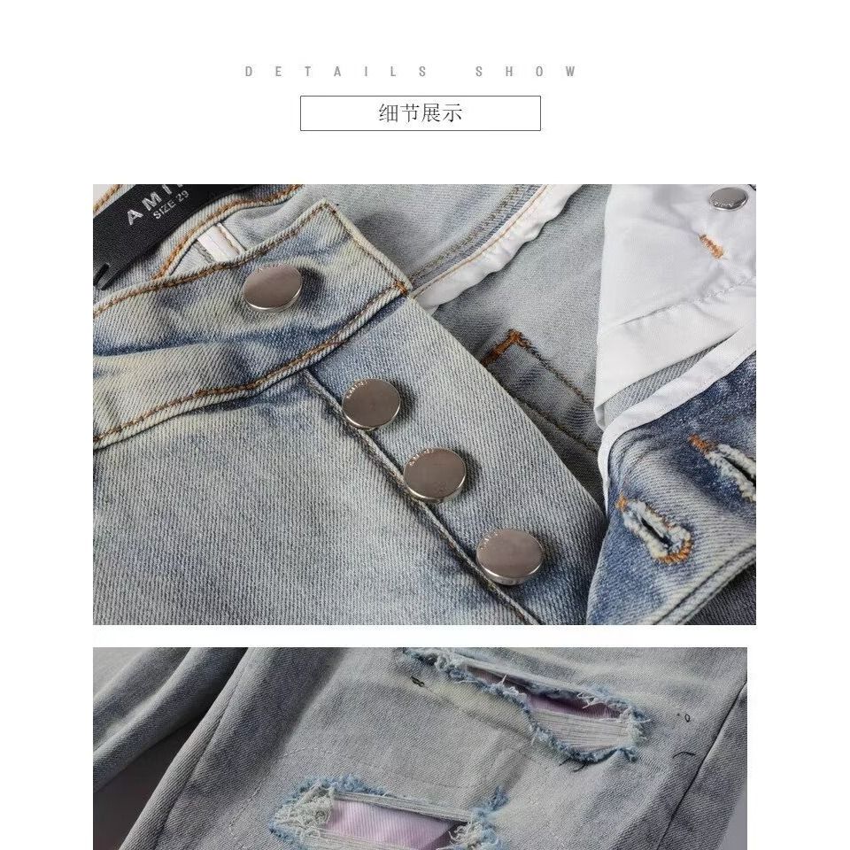 Balmain RI ripped jeans