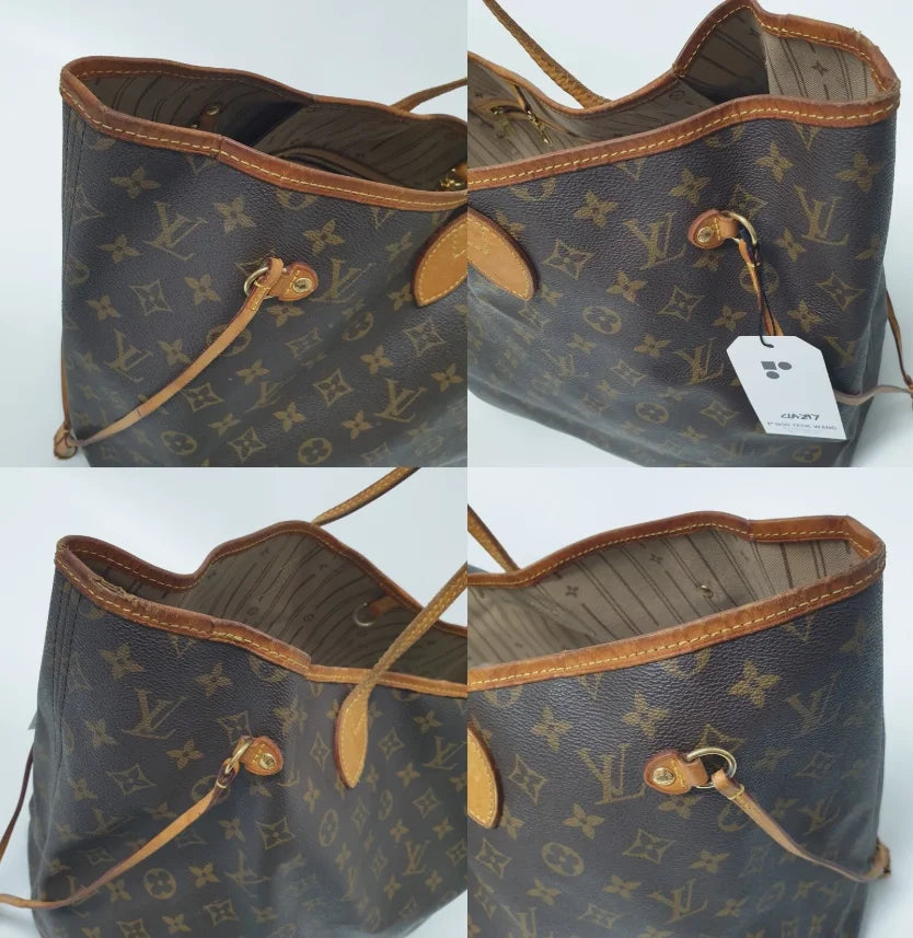 Authentic Louis Vuitton Neverfull GM Monogram