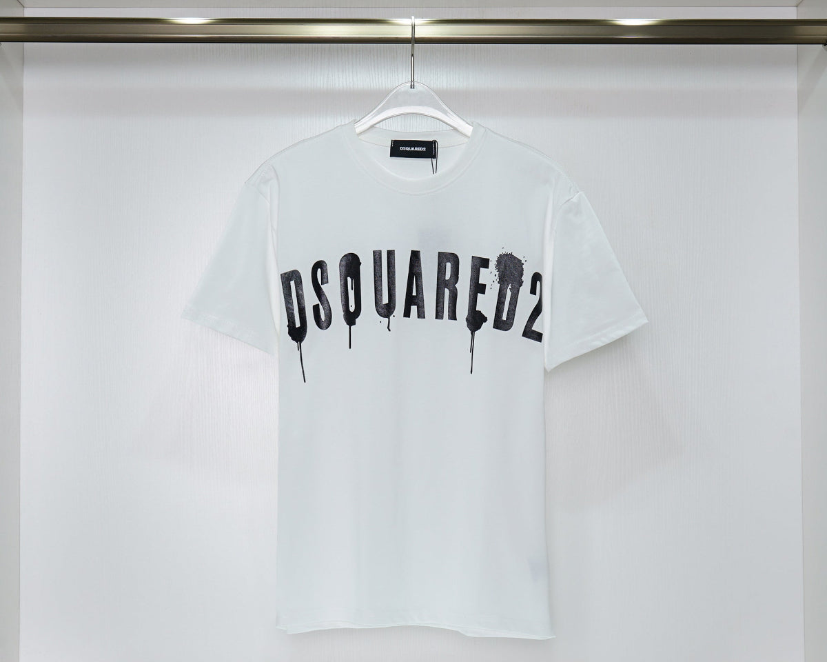 DSQUARED2 new short-sleeved t-shirt [black/red/white]