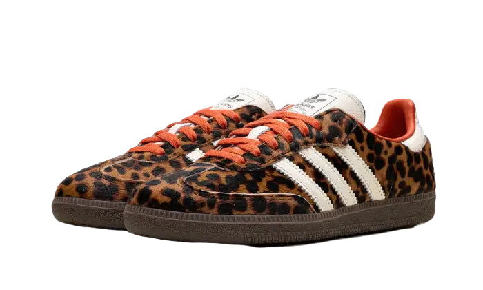 Adidas Samba OG Red Leopard