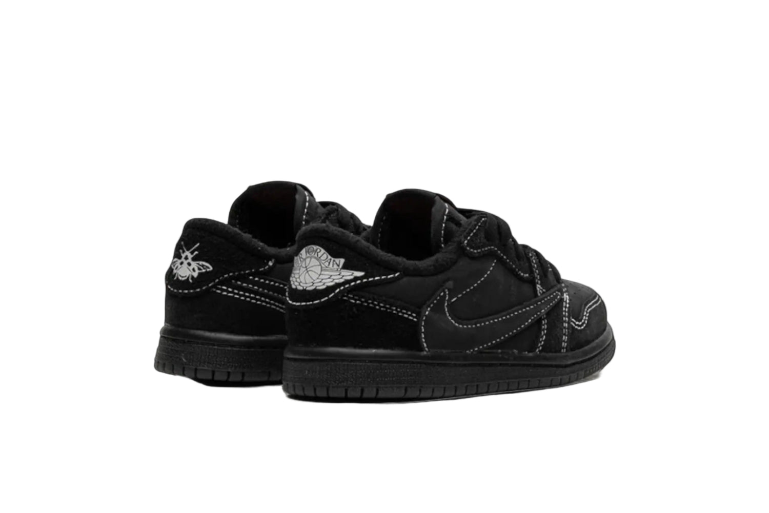 Air Jordan 1 Retro Low OG SP Travis Scott "Black Phantom" (Infant & Kids)