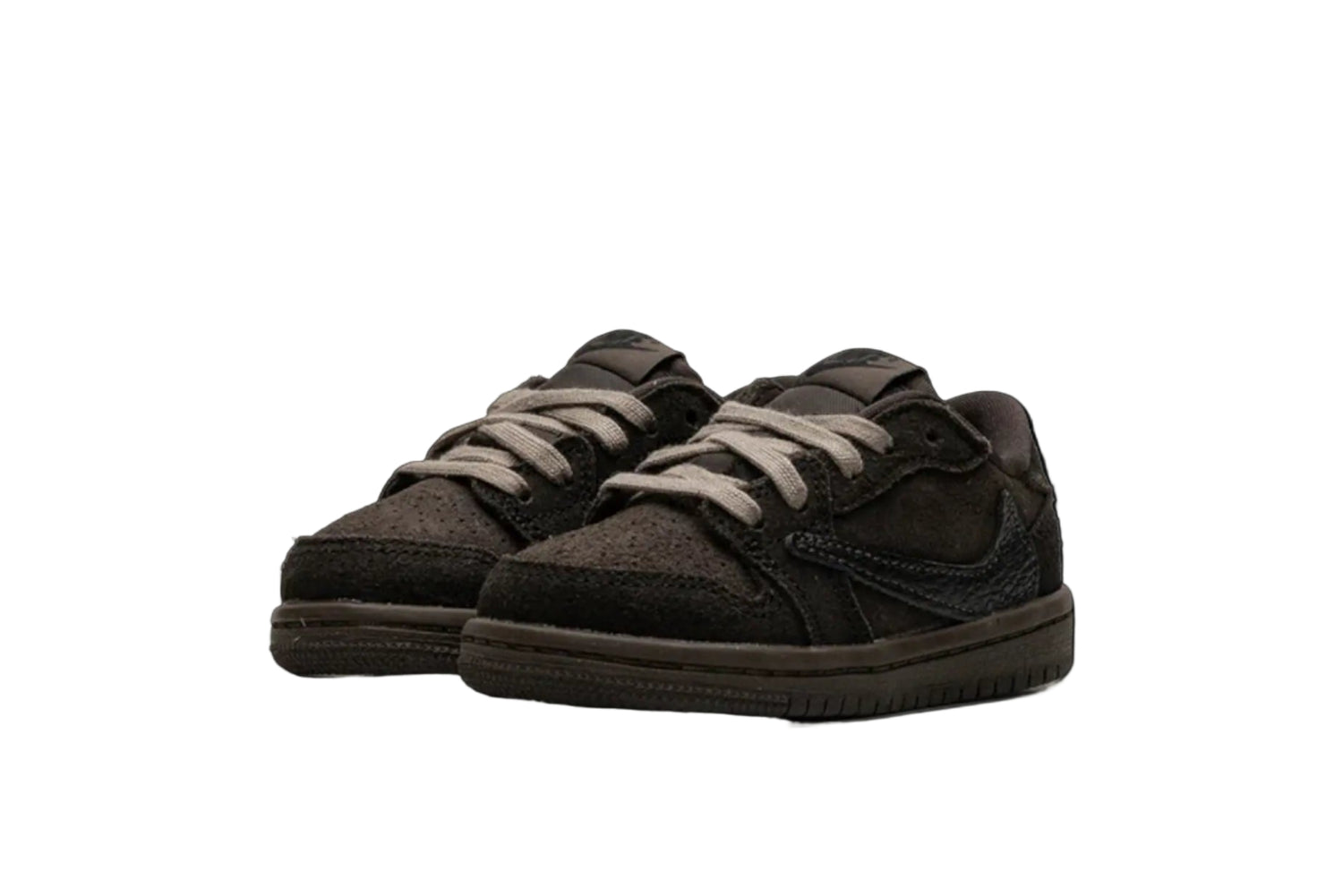 Air Jordan 1 Retro Low OG SP "Travis Scott Velvet Brown" (Infant & Kids)