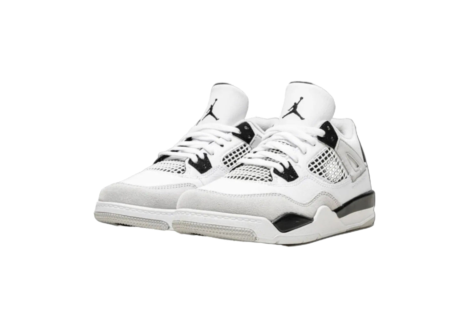 Air Jordan 4 Retro "Military Black" (Infant & Kids)