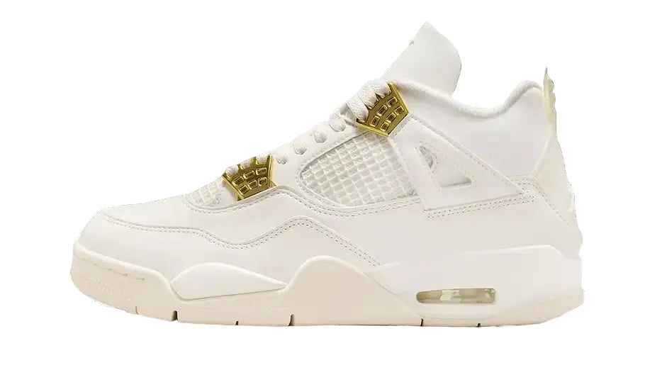 Air Jordan 4 Sail Metallic Gold