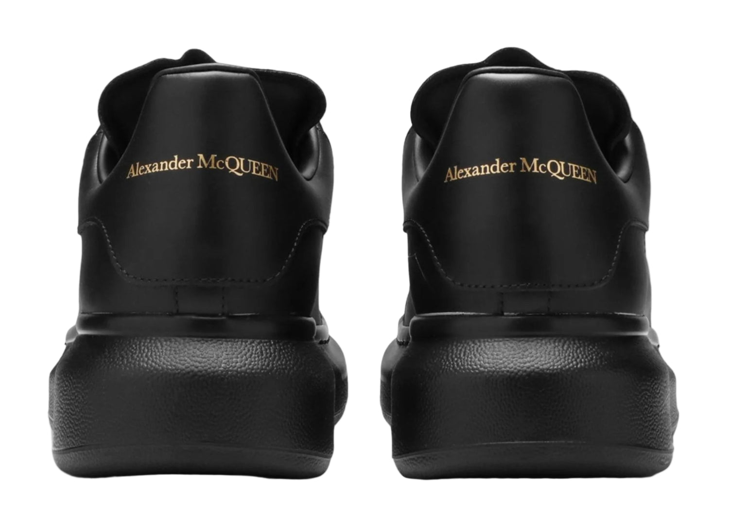 Alexander Mcqueen Raised Sole Triple Black Sneaker
