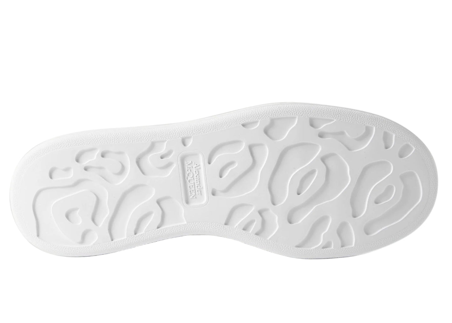 Alexander Mcqueen Raised Sole White Black Sneake