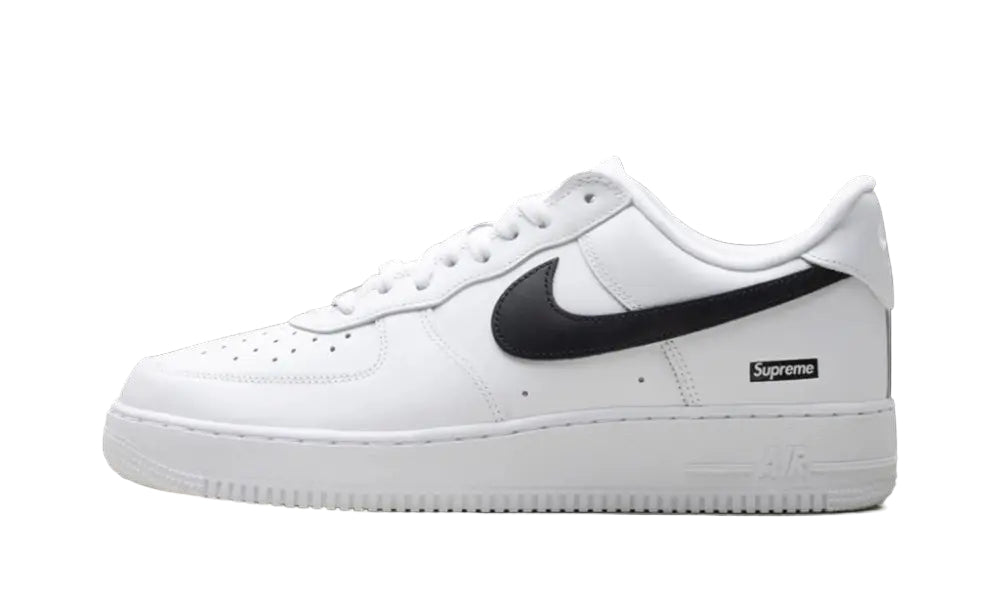 The Nike Air Force 1 Low "Supreme White Black"