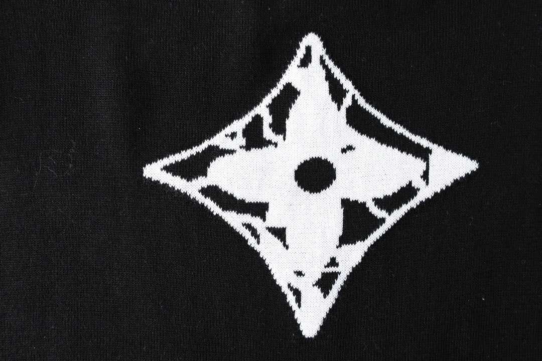Louis Vuitton woolen short-sleeved shirt