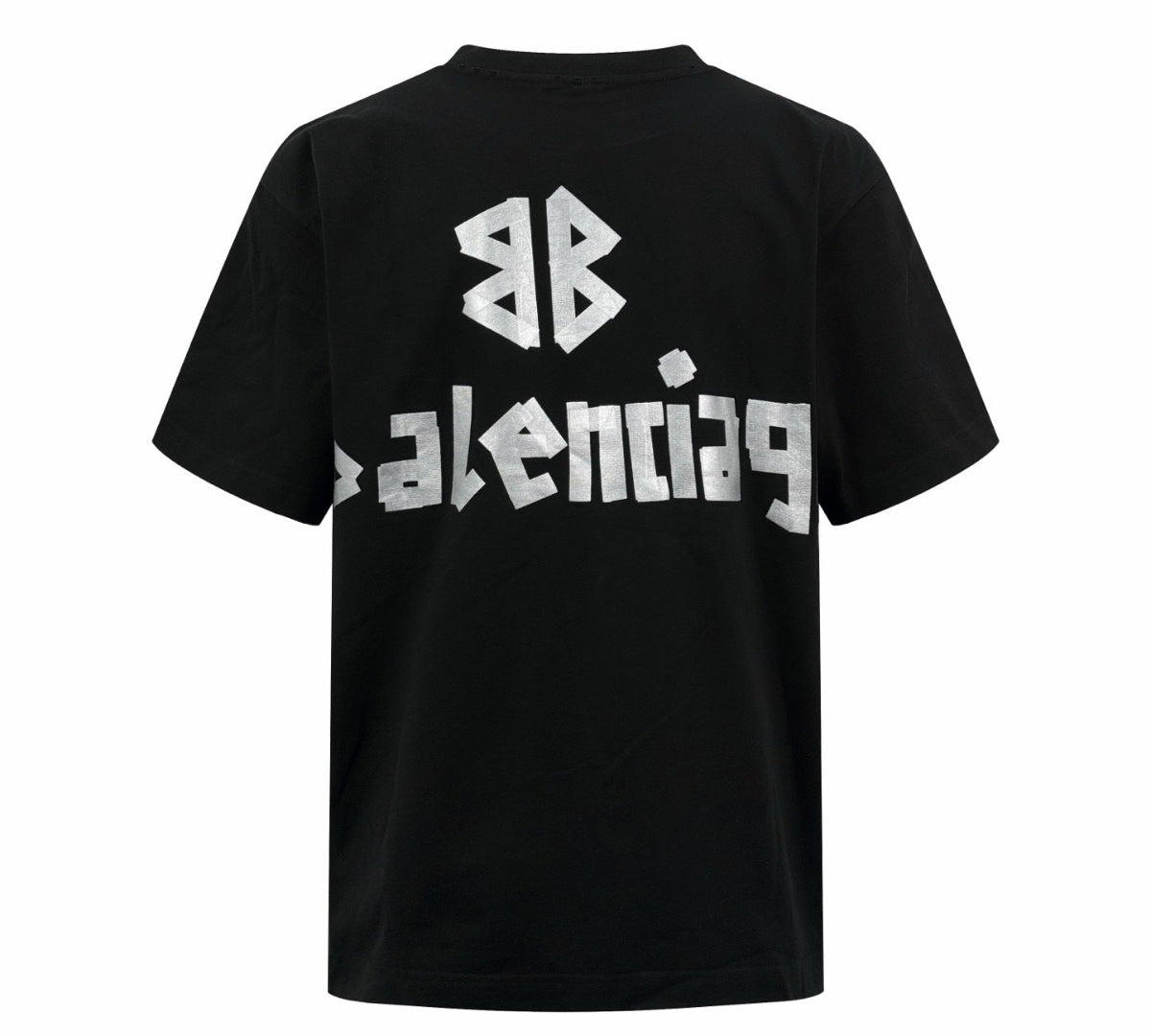 Balenciaga printed short-sleeved t-shirt【black】