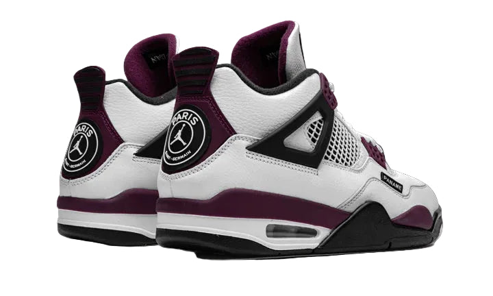 Air Jordan 4 PSG Neutral Grey Bordeaux