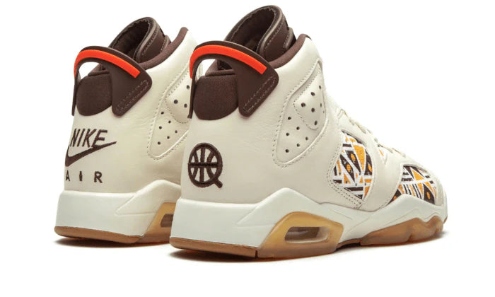 Air Jordan 6 Retro Quai 54 Sail Brown (2020)