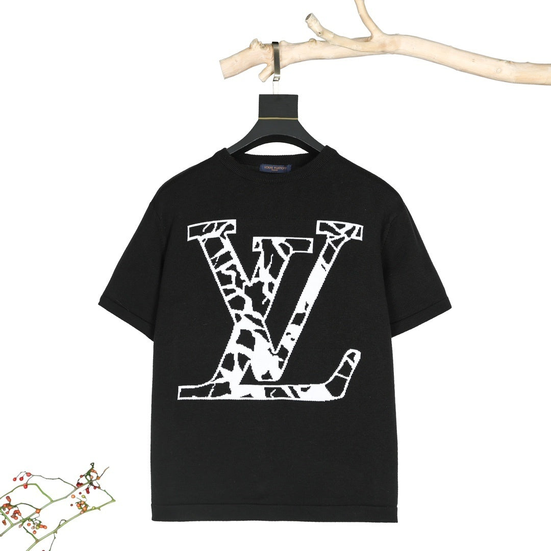 Louis Vuitton woolen short-sleeved shirt